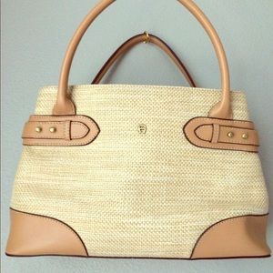 Etienne Aigner Tote Natural//Light Staw crossbody